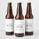 Recherche de bière étiquettes De