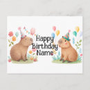 Recherche de capybara vœux cartes Nom