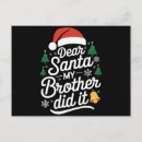 Recherche de père noël drôle cartes postales Vacances