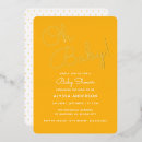 Recherche de oh de bébé invitations Minimal