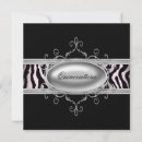 Recherche de zèbre rose et noir invitations Pour tous
