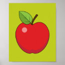 Suche nach red apple poster Obst