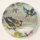 Suche nach vintage vögel untersetzer Blau