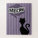Suche nach schwarze katze puzzle Miauen