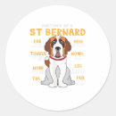 Recherche de de st bernard autocollants Dog