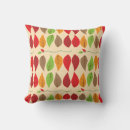 Recherche de rouge brun coussins Tendance