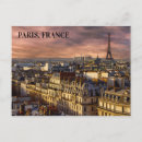 Recherche de toits paris cartes postales Tour eiffel