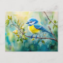 Recherche de mésange cartes postales Peinture