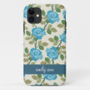 Recherche de caisse de la fleur iphone5 Bleu