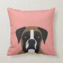 Recherche de boxe décoration coussins Chien de boxe