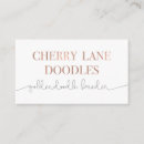 Recherche de cerise cartes visite Simple