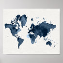Recherche de aquarelle monde posters Plan du monde