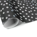 Recherche de noir et argent papier cadeau Gris