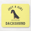 Suche nach liebe dackel mousepads Lustig