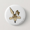 Recherche de coyote de badges Looney tunes coyote