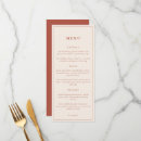 Recherche de rustique mariage menus De