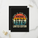 Recherche de 1976 anniversaire invitations 50 ans