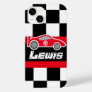 Recherche de voitures de course iphone coques Rouge