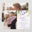 Recherche de lavender bridal shower invitations Calligraphie