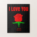 Recherche de roses rouges puzzles Toute personne