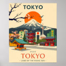 Suche nach vintages japan poster Reiseplakat