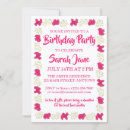 Recherche de circus anniversaire invitations Rose