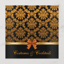 Recherche de damask halloween invitations Damassé