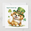 Recherche de lutins carte jour saint patrick Vert