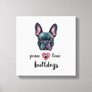 Suche nach bulldoggen leinwandbilder Welpe