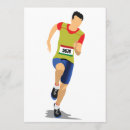 Recherche de sprint cartes postales Coureur