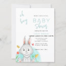 Recherche de rabbit baby shower invitations Simple
