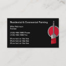 Recherche de peinture commerciale cartes visite Simple