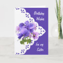 Suche nach pansy blume karten Elegant