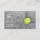 Suche nach tennistrainer visitenkarten Sport