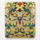 Recherche de botanique vintage tapis souris Motif