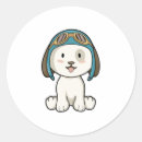 Recherche de aviateur autocollants Dog