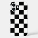 Recherche de damier noir et blanc iphone coques Carré