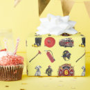 Recherche de pompiers papier cadeau Pour enfants