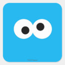 Recherche de visage monstre autocollants Biscuit rue sésame