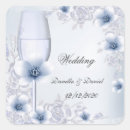 Recherche de blue silver mariage autocollants Fleurs