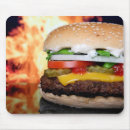 Recherche de hamburger tapis souris Fromage
