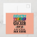 Recherche de educatrice cartes postales Teacher