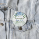 Recherche de de baby shower garçon badges Aquarelle