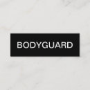 Recherche de corps cartes visite Sécurité