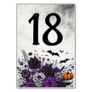 Recherche de halloween mariage table cartes Élégant