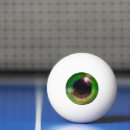 Recherche de yeux balles ping pong Éffrayant