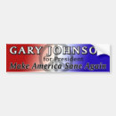 Suche nach gary johnson autoaufkleber 2016