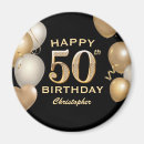 Recherche de anniversaire de 50 ans magnets Fête d'anniversaire