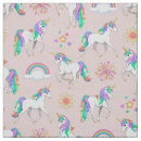 Recherche de licorne tissus Licorne arc en ciel