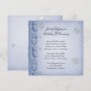 Recherche de cristal bleu blanc invitations Élégant